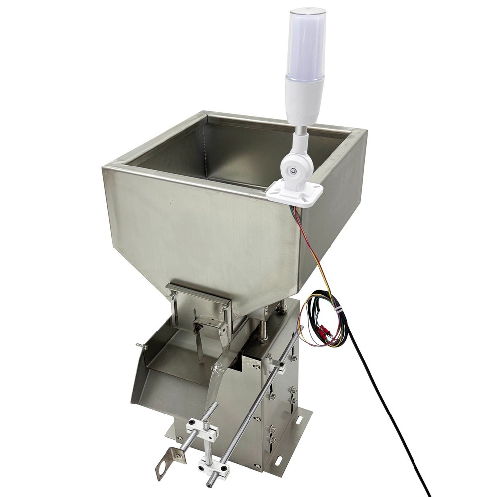 Automatic Disc Vibrating Feeder Square Silo Vibrating Disk Feeding Device 110V