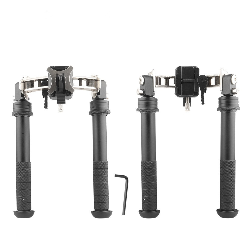Multifunctional V10 Adjustable Left and Right Swing 20mm Quick Release Bipod