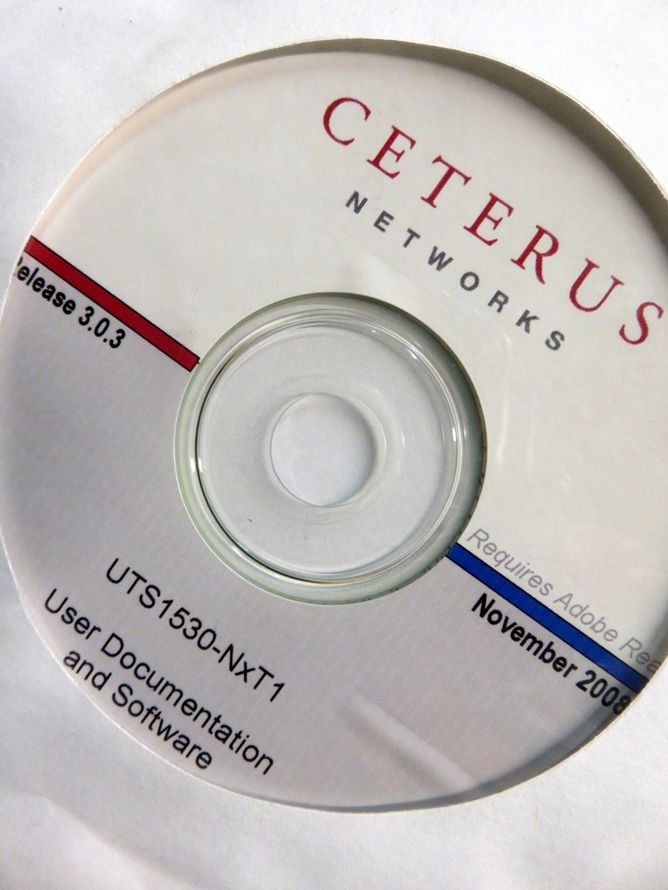 Overture Network Ceterus UTS1530 Multi Service Platform Network Switch Software