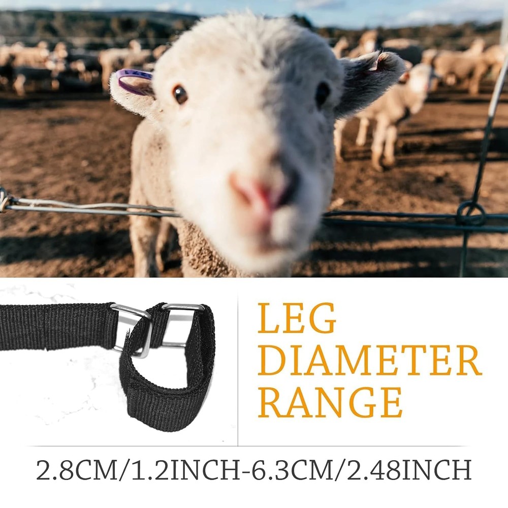 Adjustable Goat Hobbles Binding Tool Nylon Milking Milking...