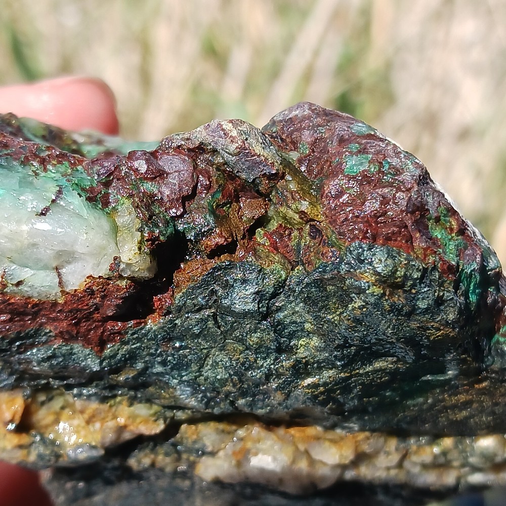 Copper Silver Ore From Silver Tuna Mine