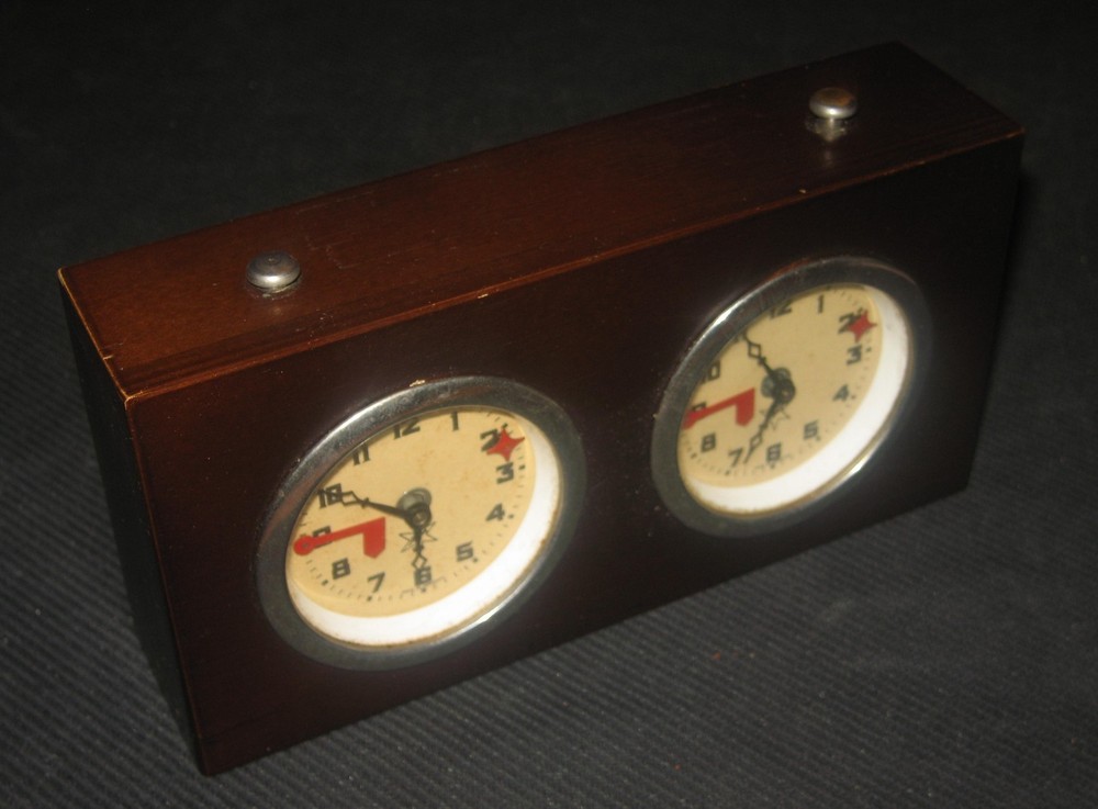 Vintage Alpha German Chess Clock Timer Model # 522
