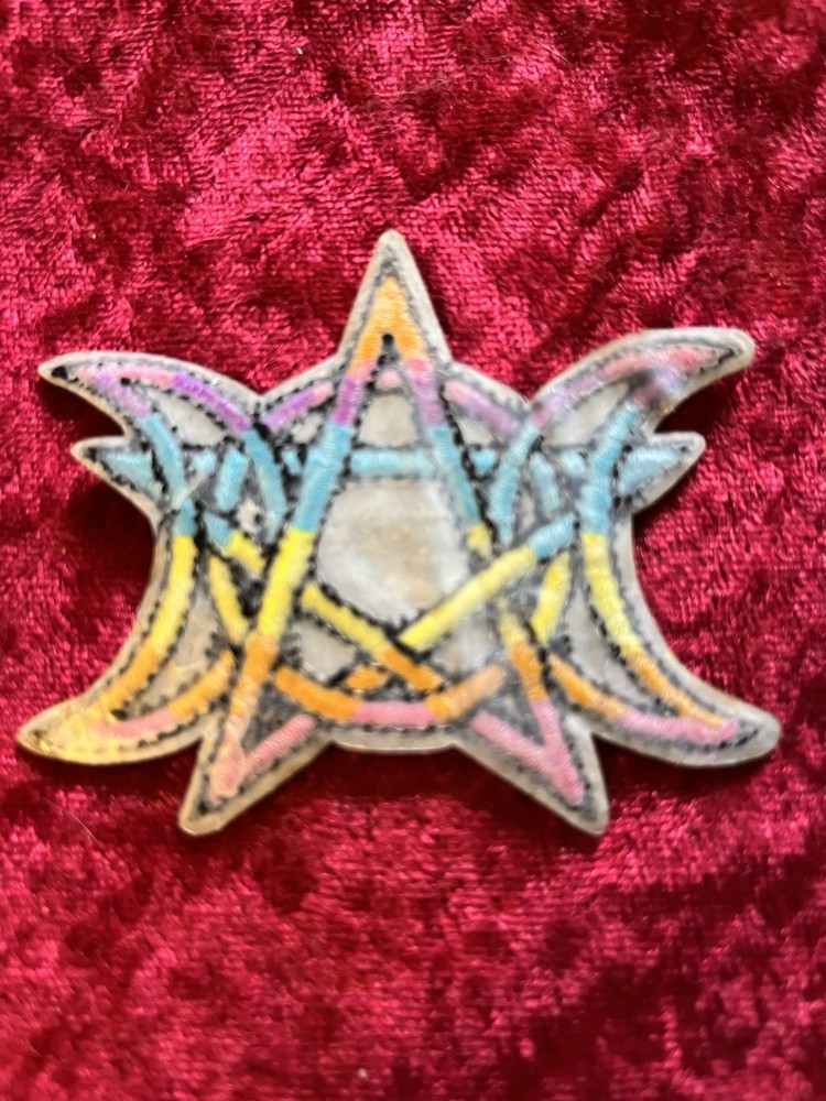 Pentagram With Goddess Symbol