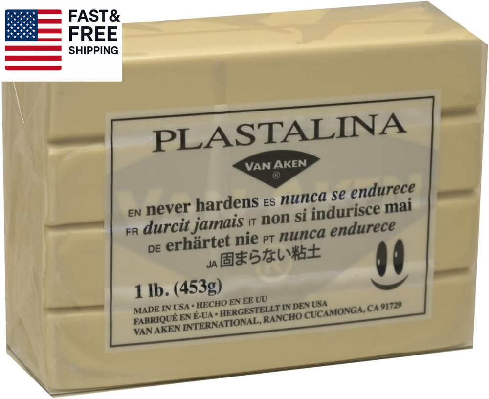 Van Aaken Modeling Clay 1Lb Ivory