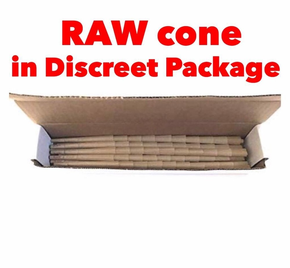 RAW classic KING Size Pre-Rolled Cones (100 Pack)+RAW KING size cone loader