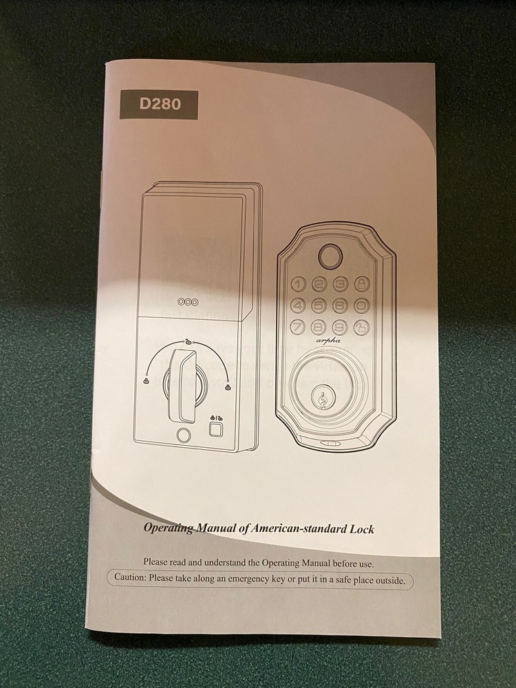 Fingerprint Keypad Smart Lock