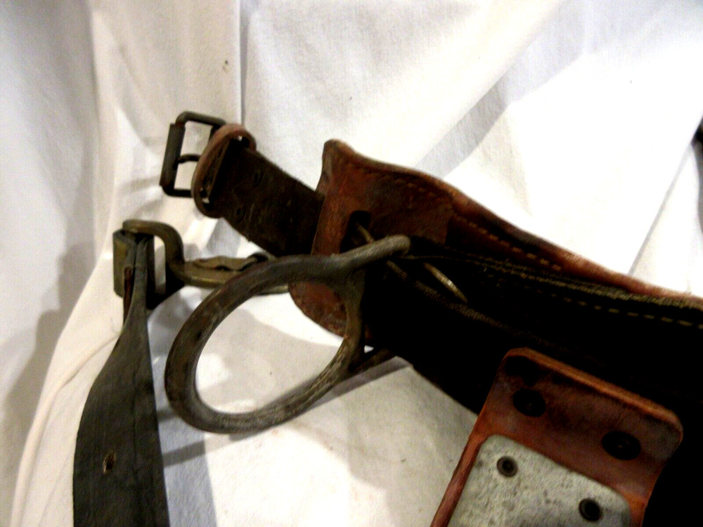 Vintage Pole Climbing Belt 41-46"