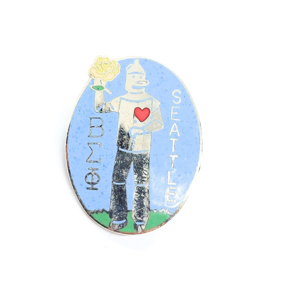 Beta Sigma Phi Seattle Pin Lapel Enamel Collectible