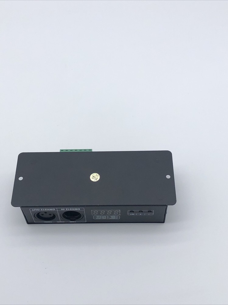 DMX 4CH Digital Display Decoder Dimming Driver LED DMX512 For RGBW Strip Light