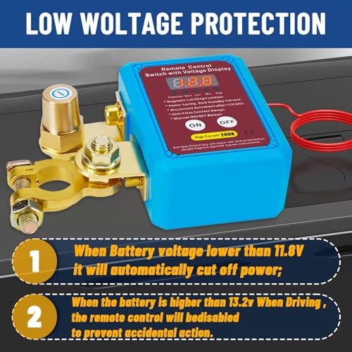 Kill Switch for Car- LED Digital Display Included, Remote With LED screen