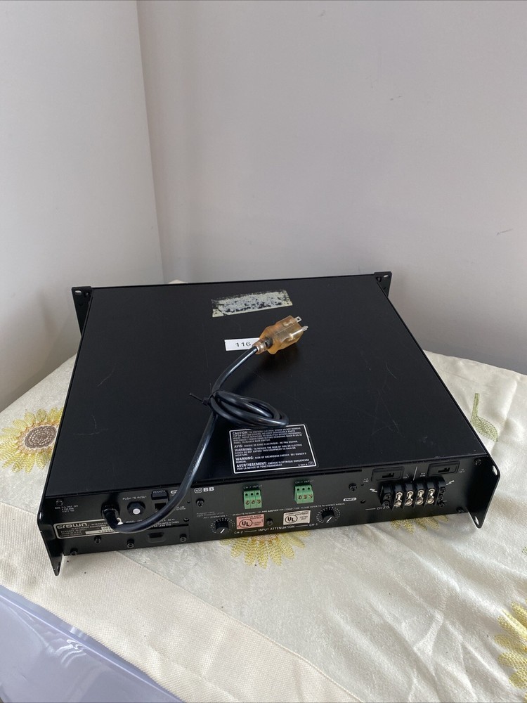 Crown Com-Tech 410 2-Channel Commercial Power Amplifier