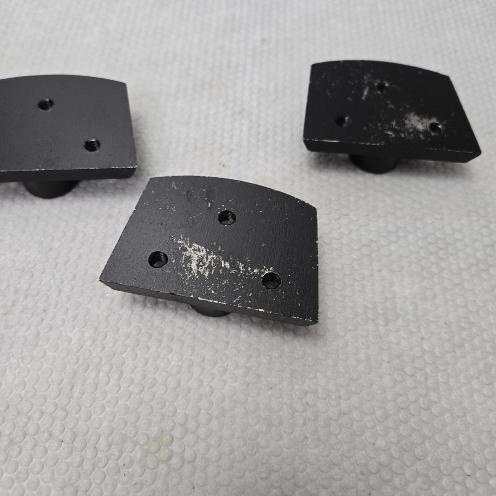 3-Pack: Trapezoid Round 2 Segments Diamond Grinding Polishing 120# Medium