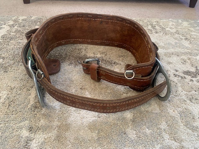 Buckingham Lineman climbing belt 2000 SIZE 28