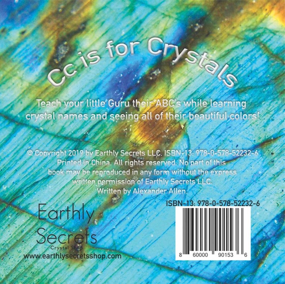 Cc is for Crystals - Board Book