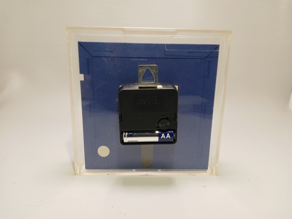 Vintage Floppy Clock Desk Clock
