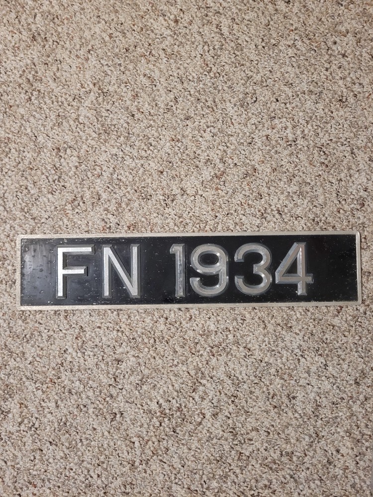 European license plate