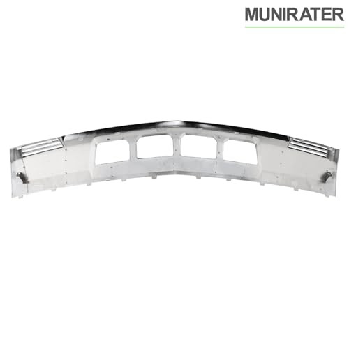 Front Bumper Lower Valance Skid Plate Black Plastic Replacement for Silverado