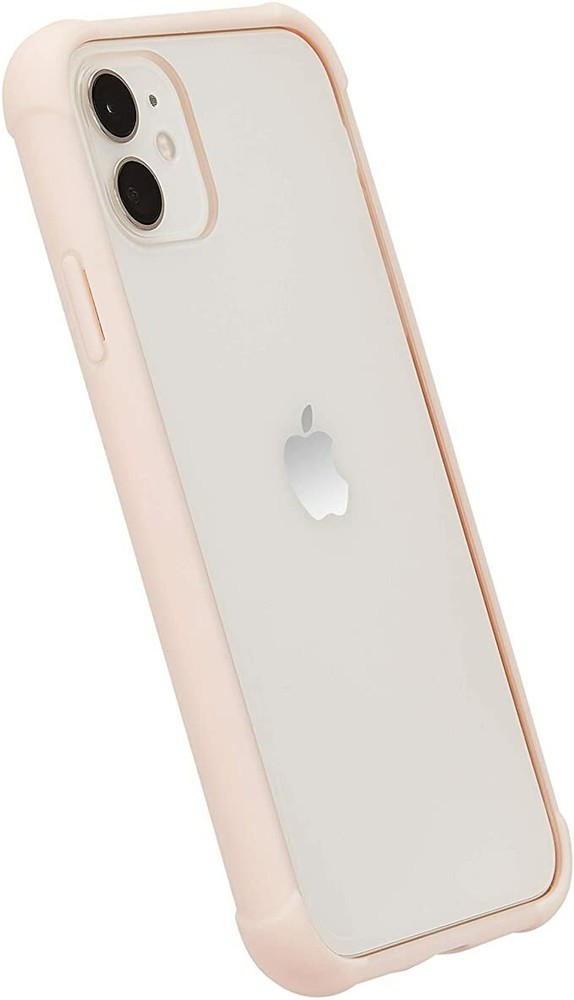 Amazon Basics iPhone 11 Phone Crystal Case (Protective & Anti Scratch) - Pink