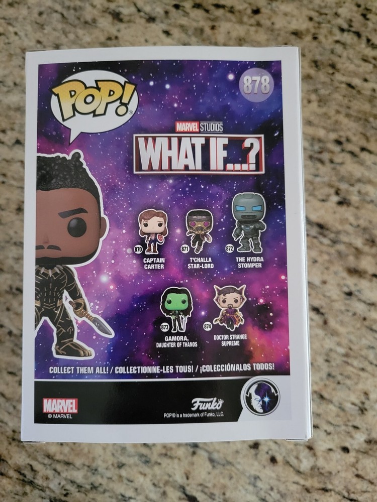 Funko POP King Killmonger Marvel Studios What If ? Target Exclusive #878