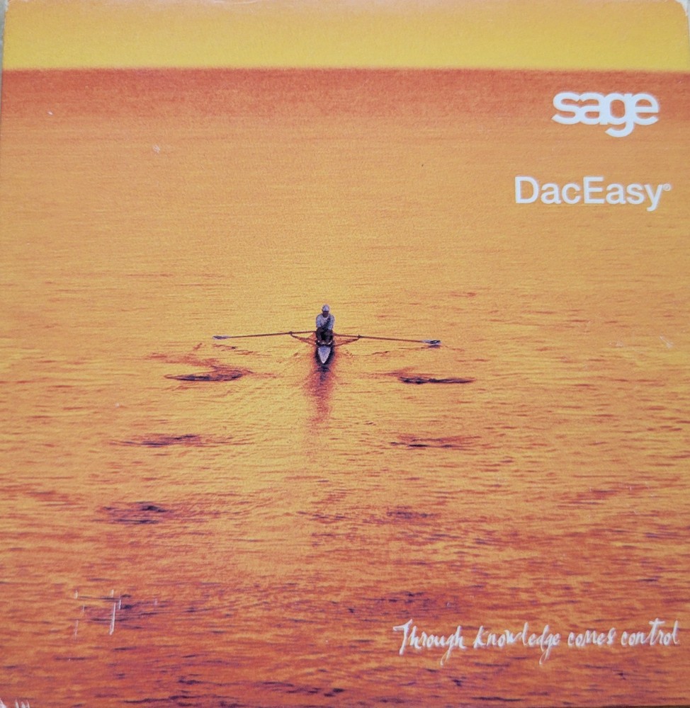 Vintage CD - Sage DacEasy Accounting for Windows, Version 11