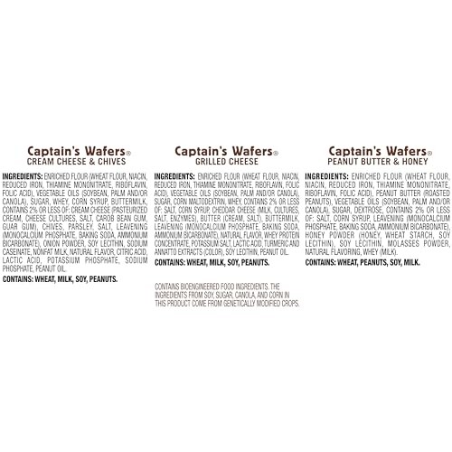 Sandwich crackers variety pack 10 packs