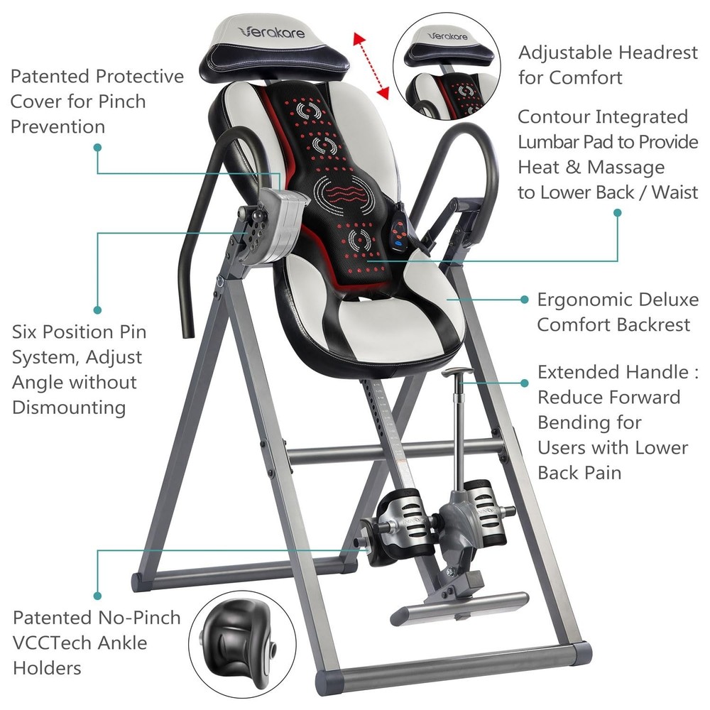 ITM5850 Advanced Heat and Massage Inversion Table