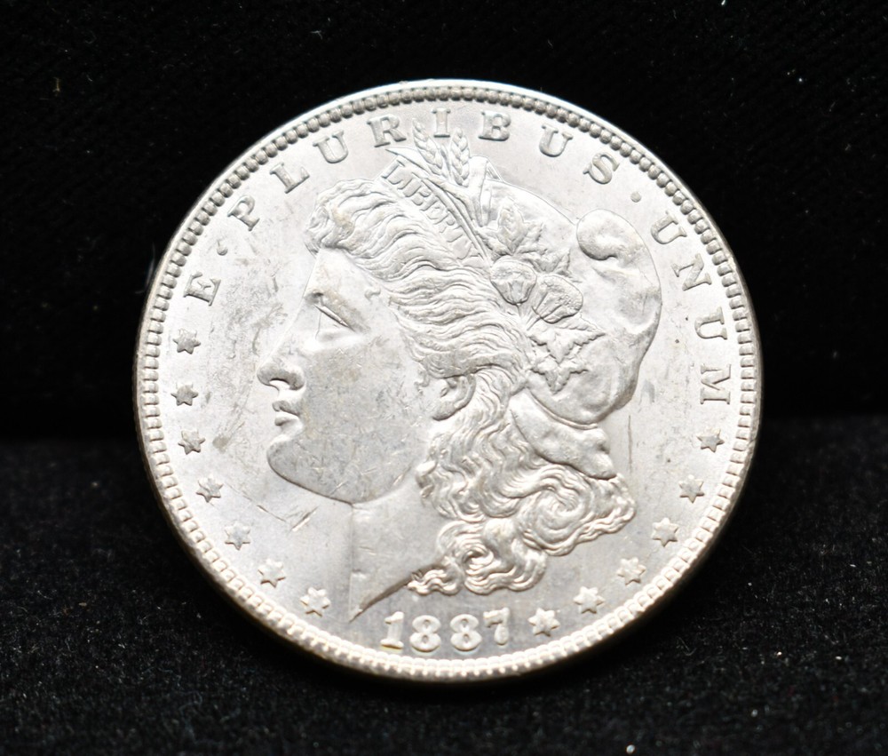 1887 Morgan Silver Dollar #EB16004A