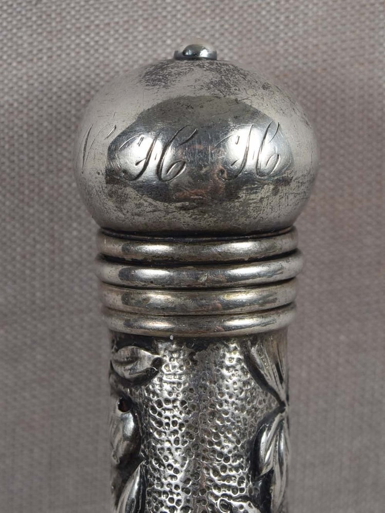 Victorian sterling silver PERFUME BOTTLE