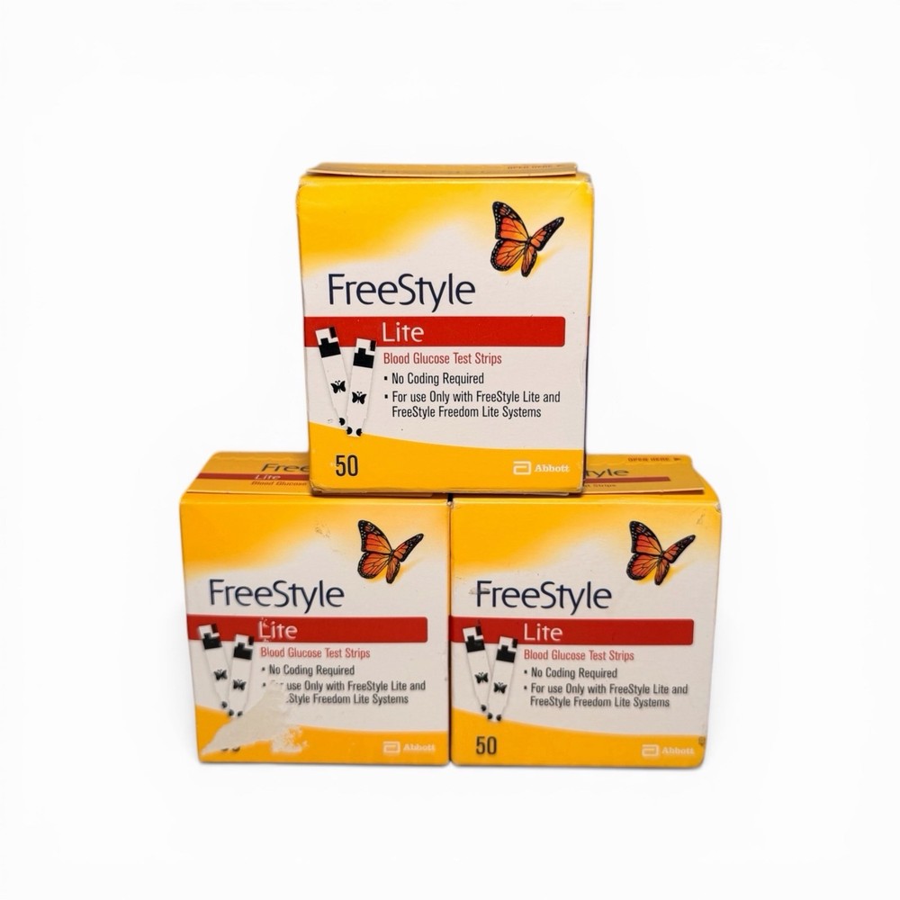 150ct- Freestyle Lite Test Strips- Exp 03/27-09/27