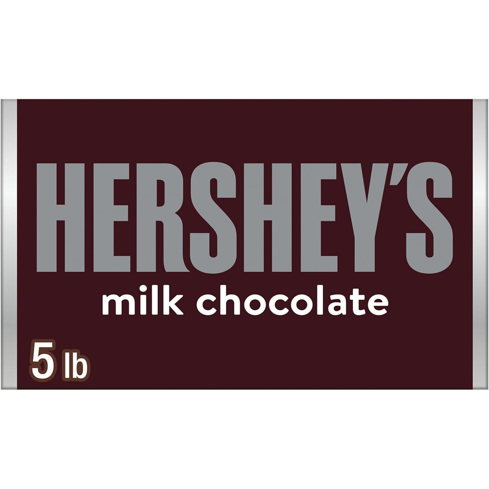 HERSHEY'S Milk Chocolate Candy Bar, 5 Lb