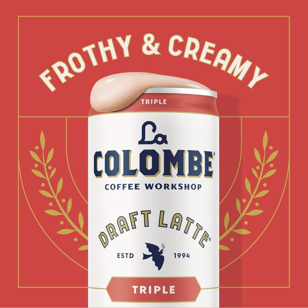Latte Draft Triple, 9 Fl Oz, 4 Pack