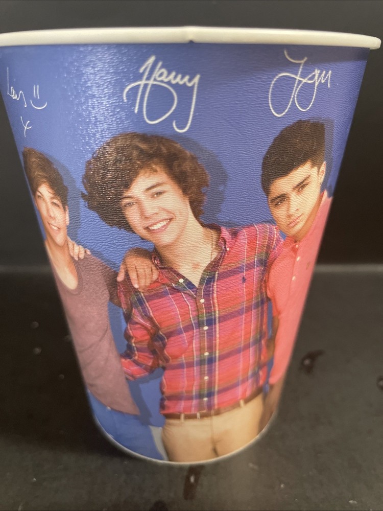 One Direction 1D 16 oz Reuseable Hard Plastic Cup