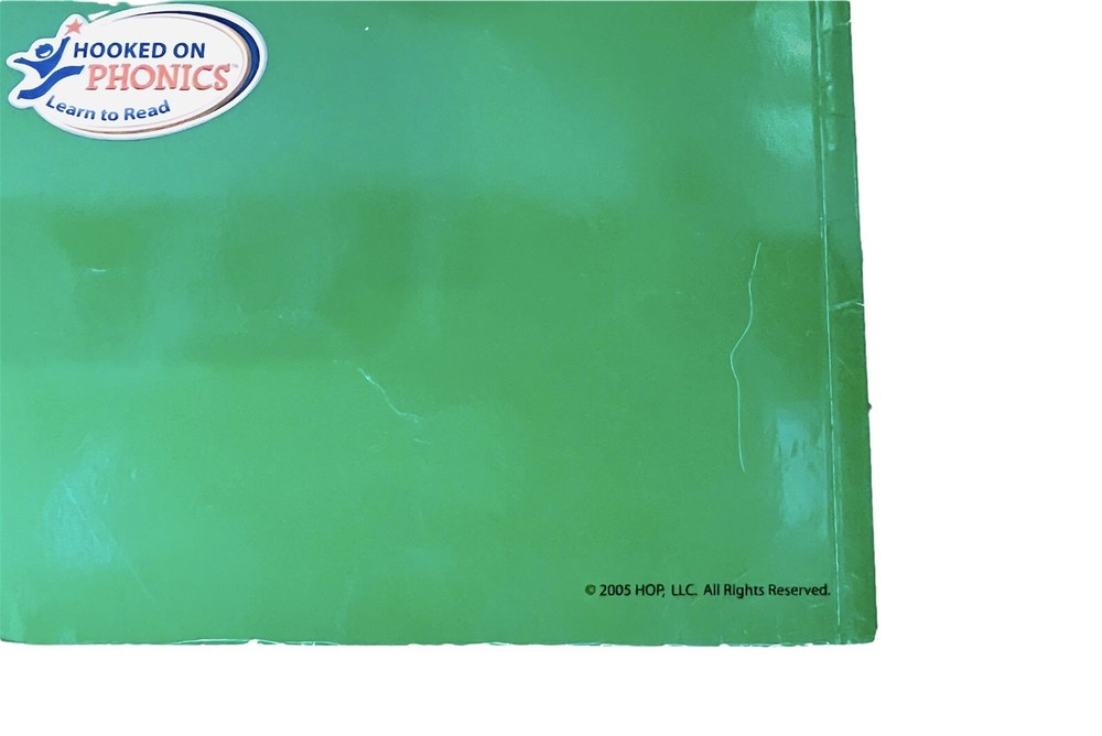 Hooked On Phonics Green Workbook ONLY Learn to Read