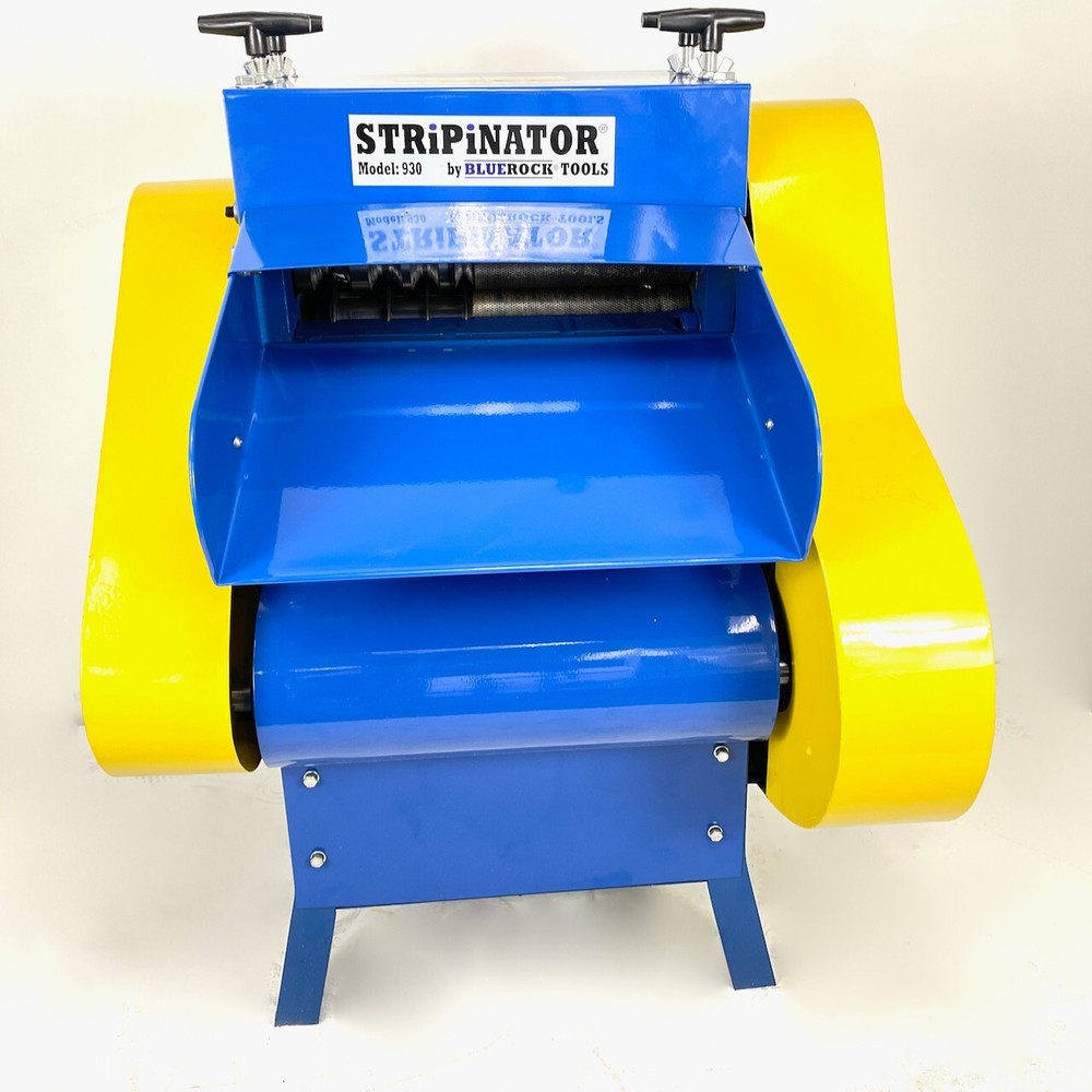 BLUEROCK Tools Model 930 STRiPiNATOR ® Wire Stripping Machine Copper Recycling
