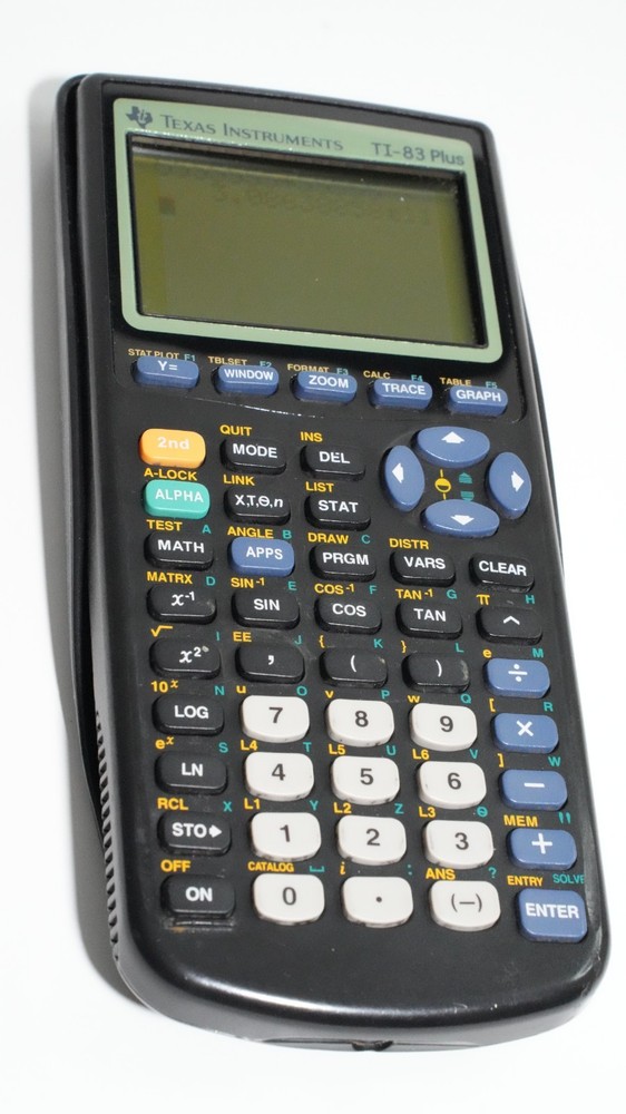 Texas Instruments TI-83 Plus Graphing Calculator - Black