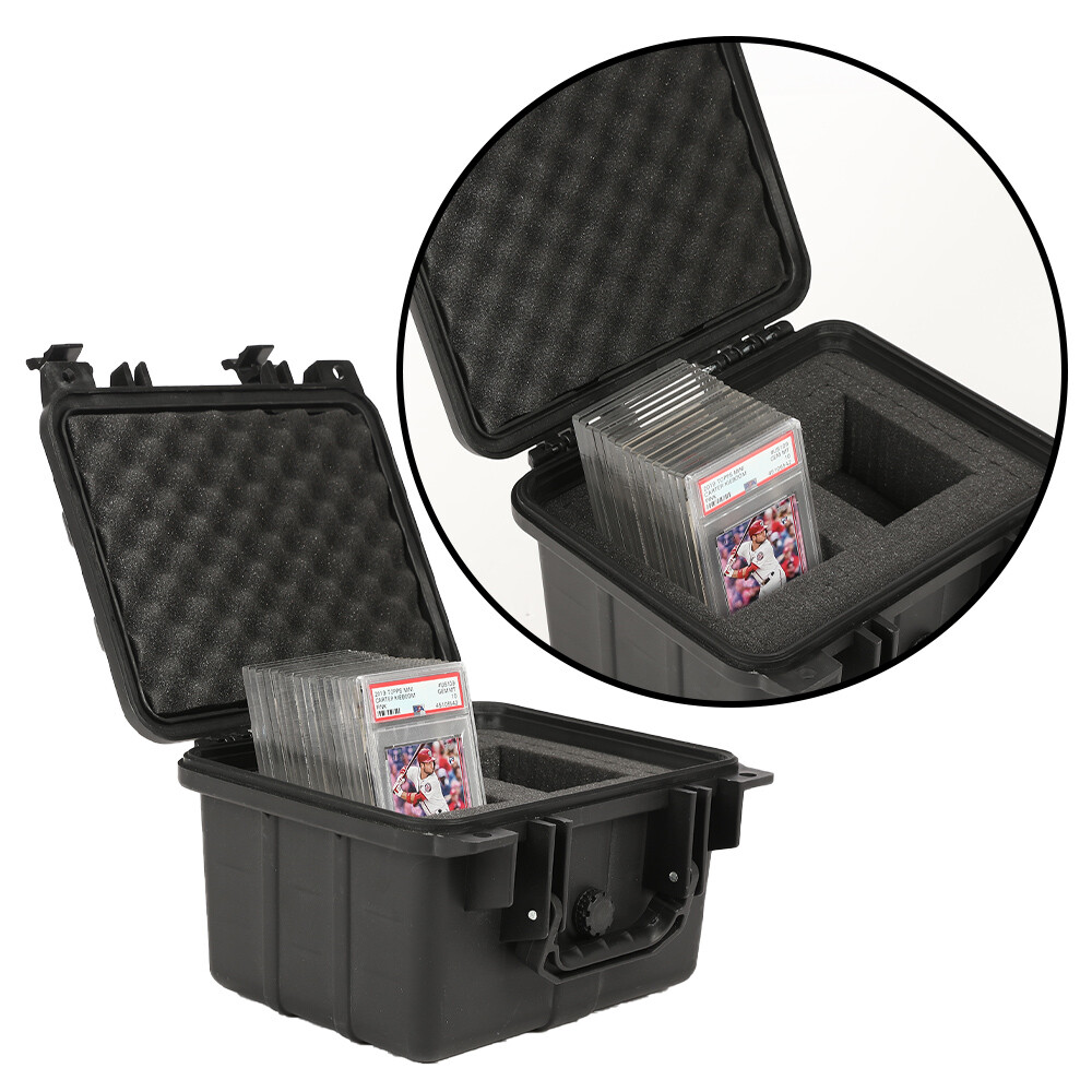 Graded Card Storage Box Weatherproof Case Slab Holder Protector