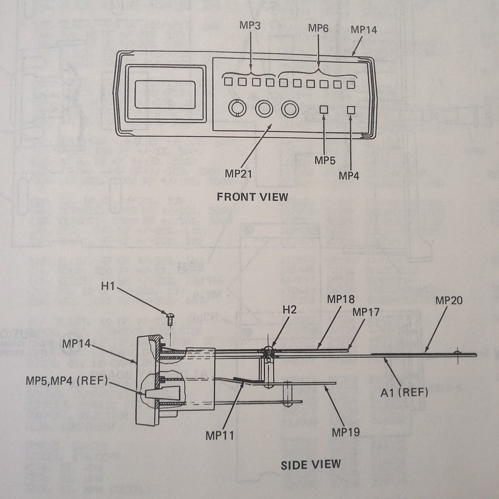 HP 8050A Multimeter Instruction Manual
