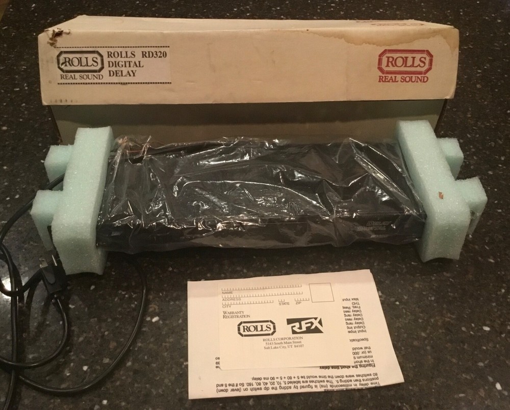 Rolls RD320 Digital Audio Room Delay