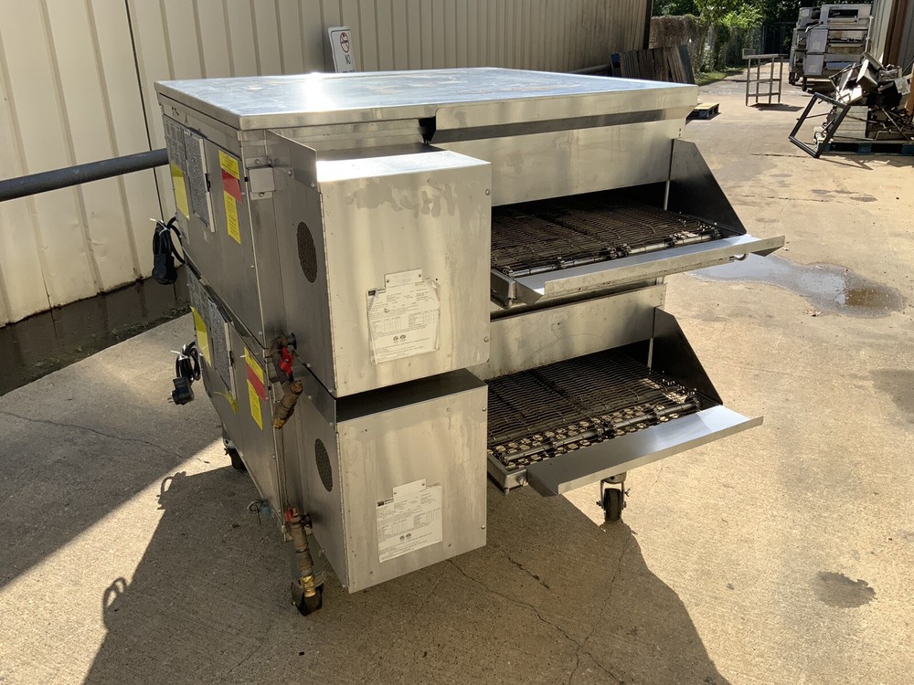 2018 Middleby Marshall PS638G Gas Conveyor Pizza Oven Double Stack WOW2 nacho 5