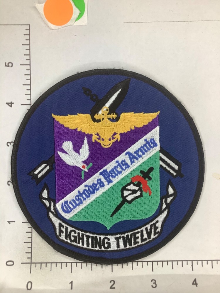 US NAVY FIGHTING TWELVE SQUADRON  PATCH