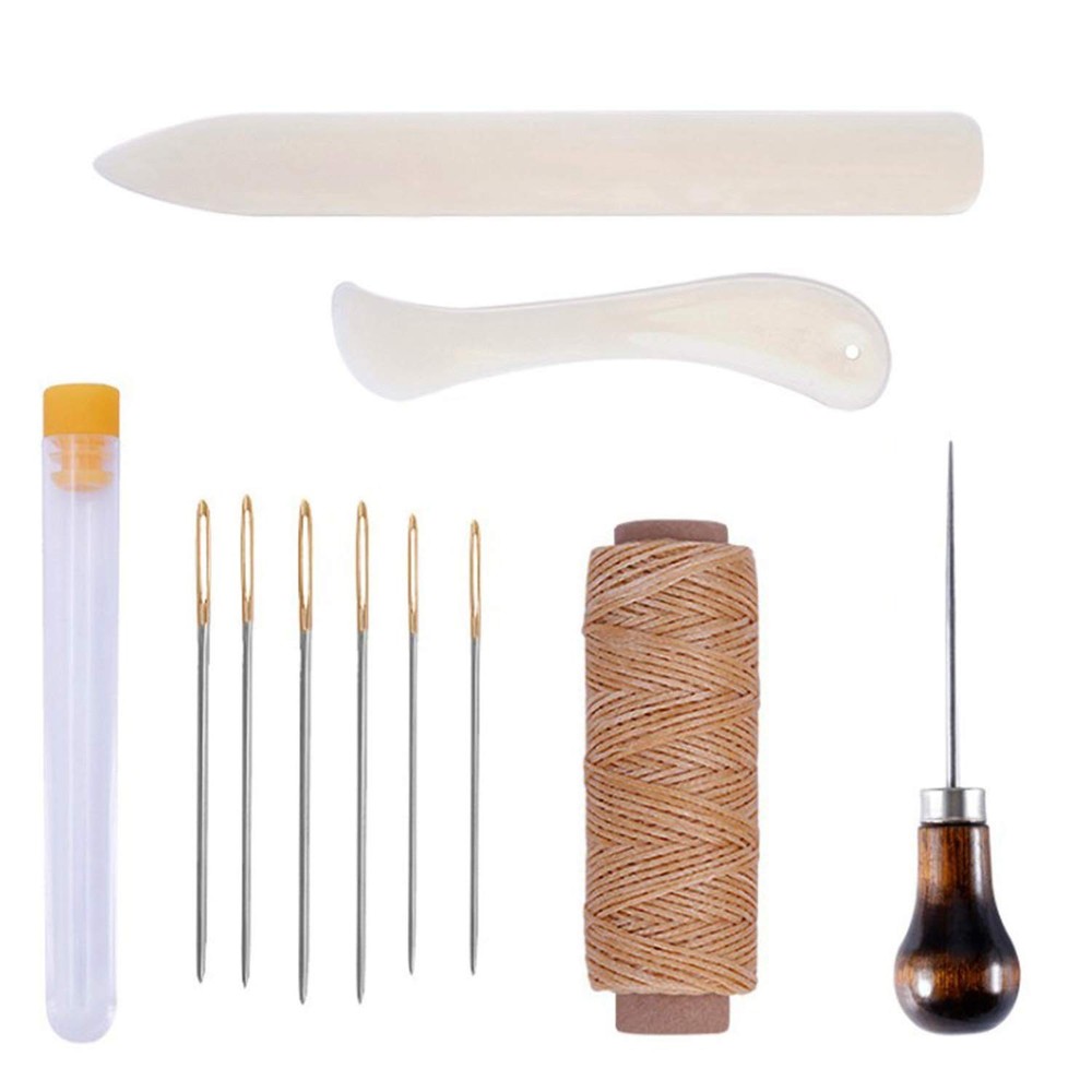 Bookbinding Tool Kit Set 11 Pieces Bone Folder craft supply kit New