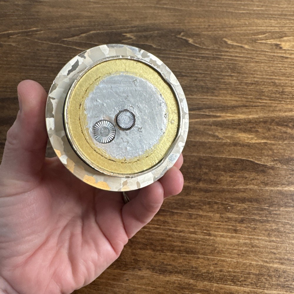 Vintage Ronson MCM Metal Table Top Lighter