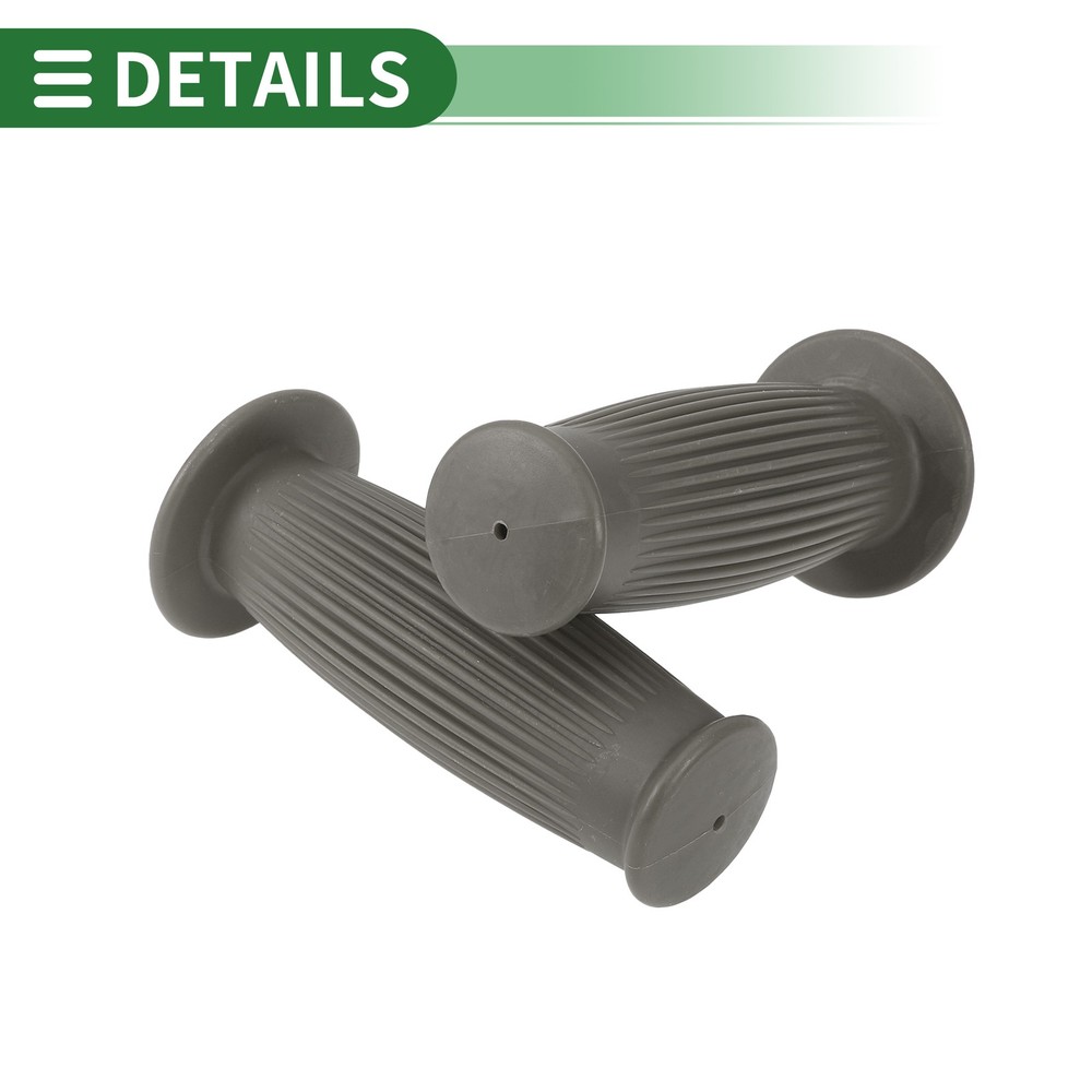 1" 25mm Motorcycle Handlebar Cover TPU Dark Grey