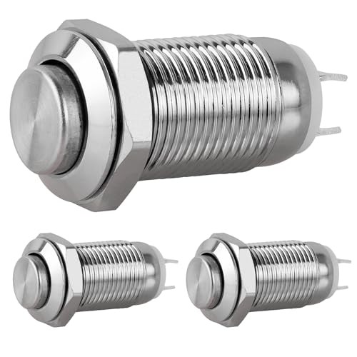 Metal Waterproof Push Button Switch Self-Locking Lock Switch G10 Self locking