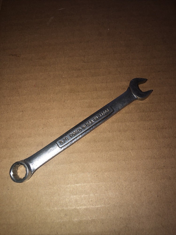 Craftsman 3/8" Combination 12 Point Wrench Vintage VA 44693 USA !