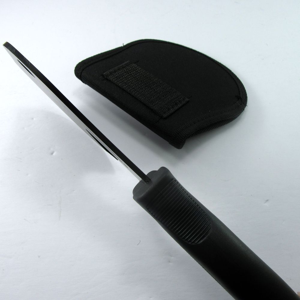 FIXED-BLADE HATCHET | WatchFire Black Rubber Handle Camping Survival Hunting Axe