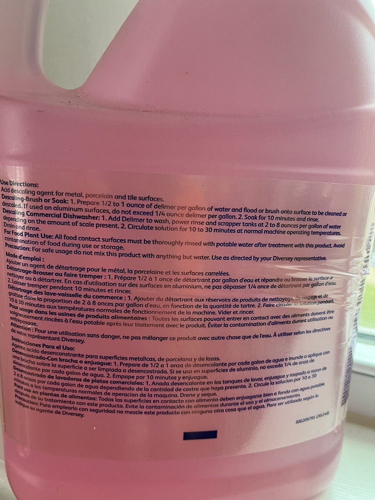 Diversey Suma Cal-X Descaler