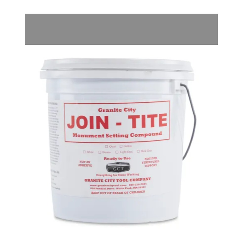 Monument Setting Compound - 1 Gallon - Dark Gray