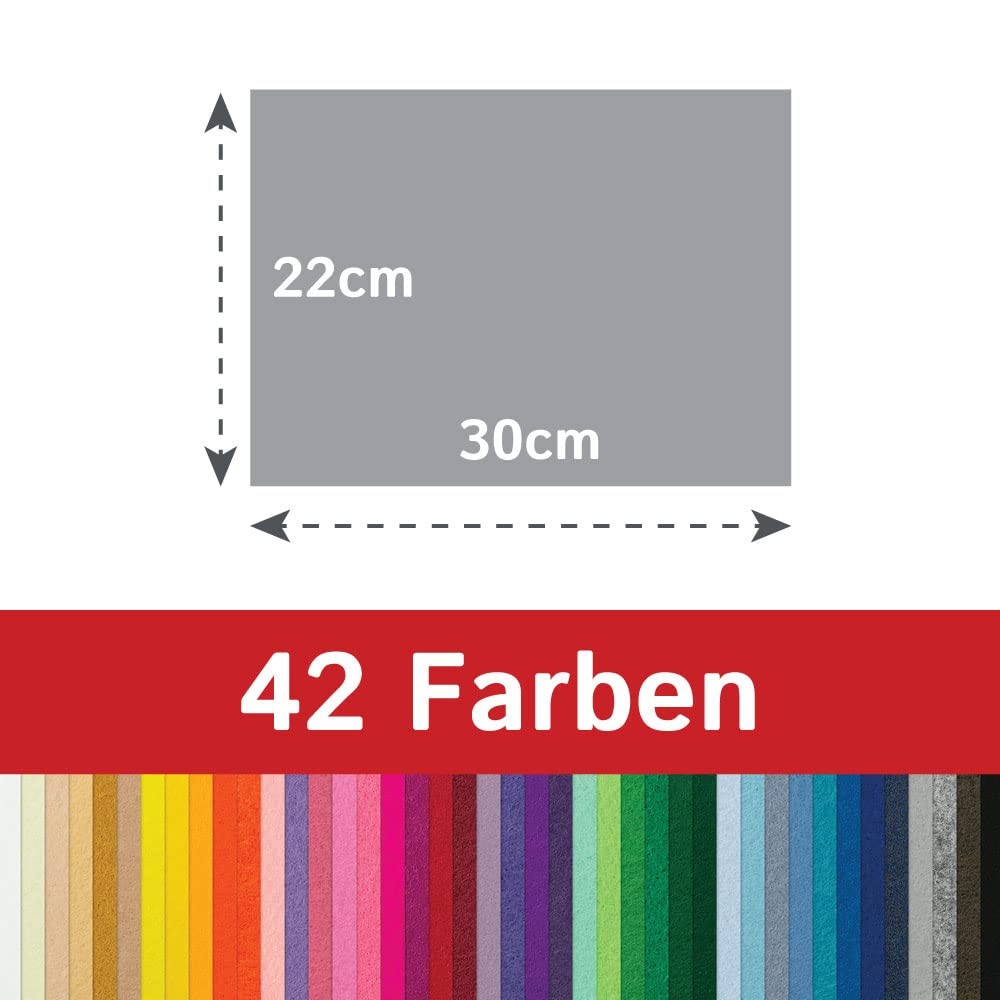 9" x 12" Acrylic Craft Felt Sheets, Light Pink
