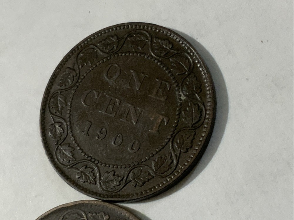 1858-1920 Canada Large Cent Collection, 40 Coins